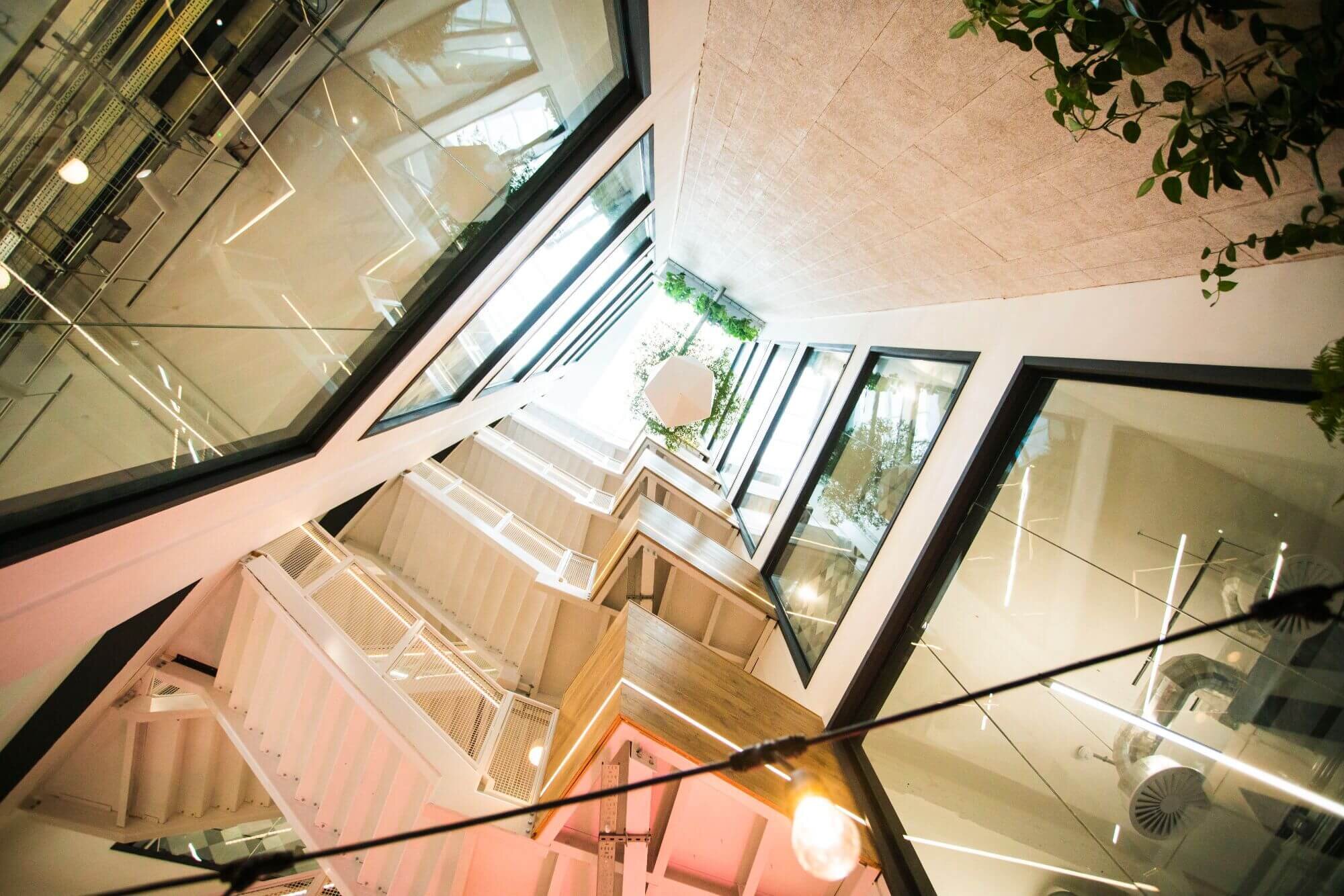 Workplace lighting design at Eagle House, Bristol