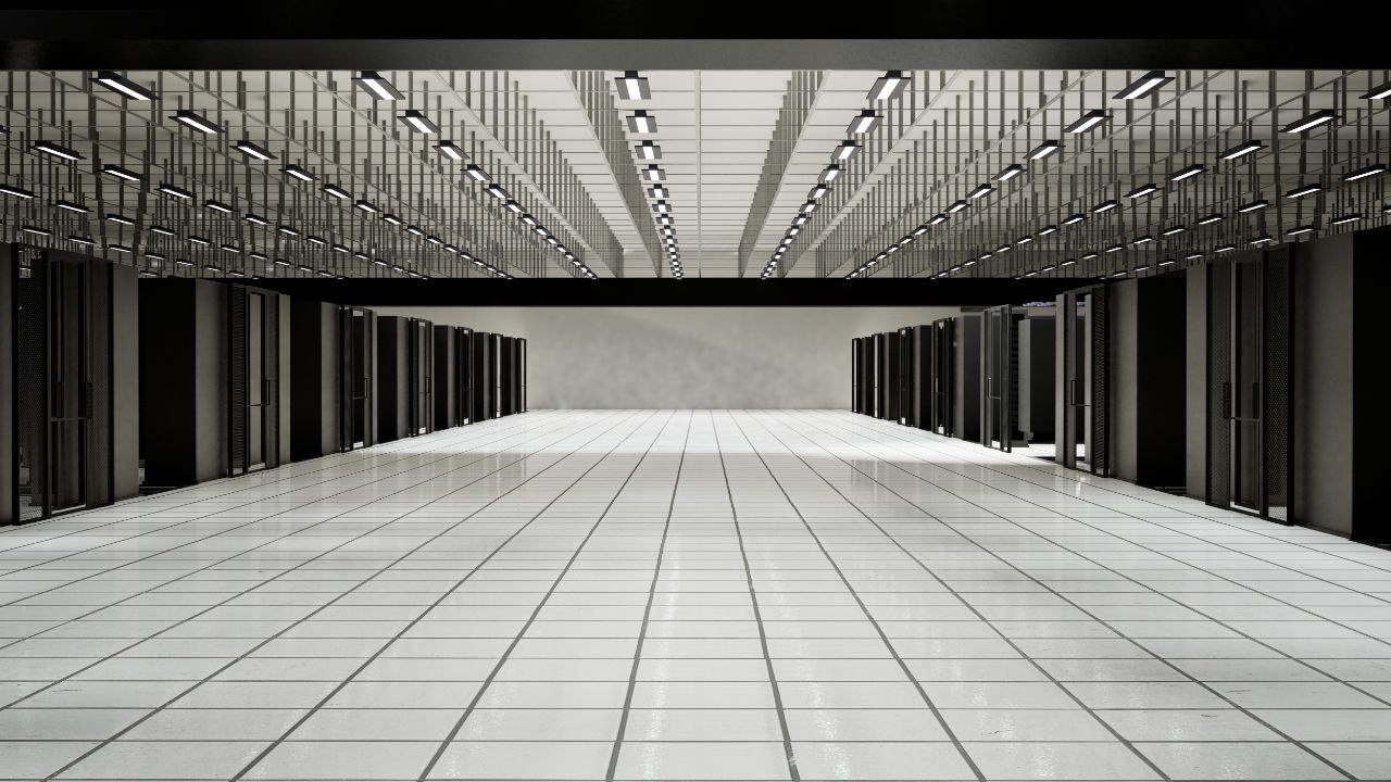 Data Hall Render 3 Data Hall Render 3