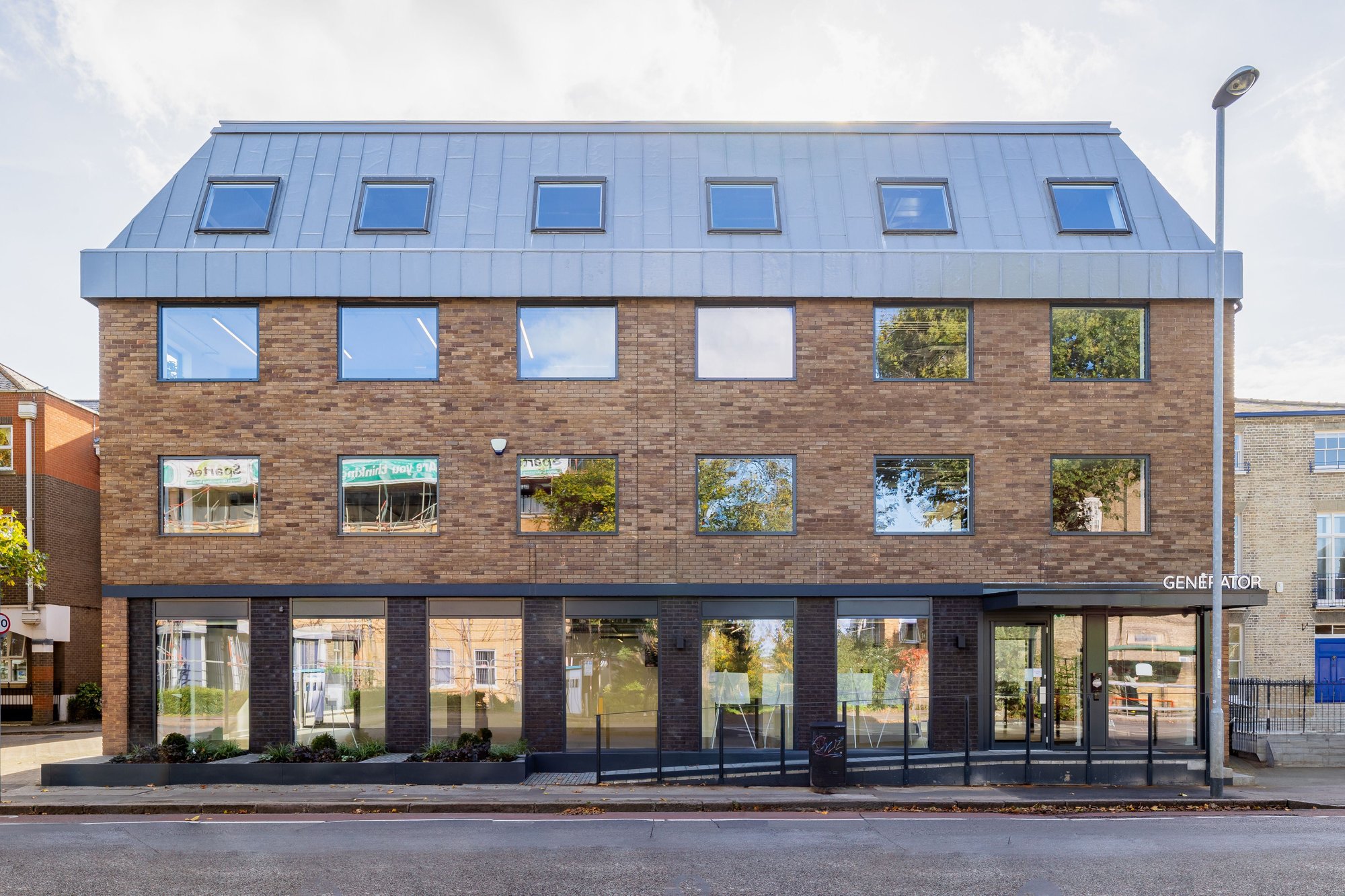 Generator Building in Cambridge exterior