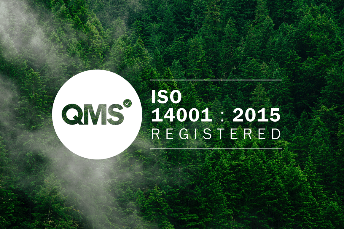 ISO 14001-2015 accredited
