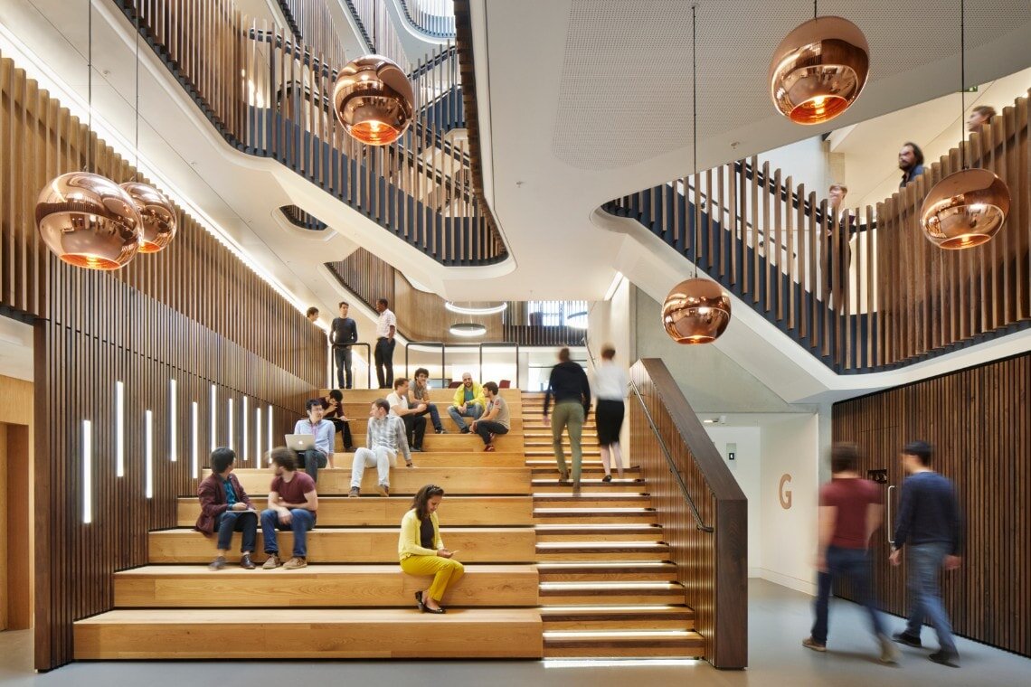 How Design Influences Culture in the Office.-beecroft-building-largestaircase-min