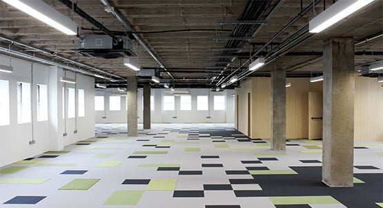 Office defurbishment at Golate House, Cardiff.