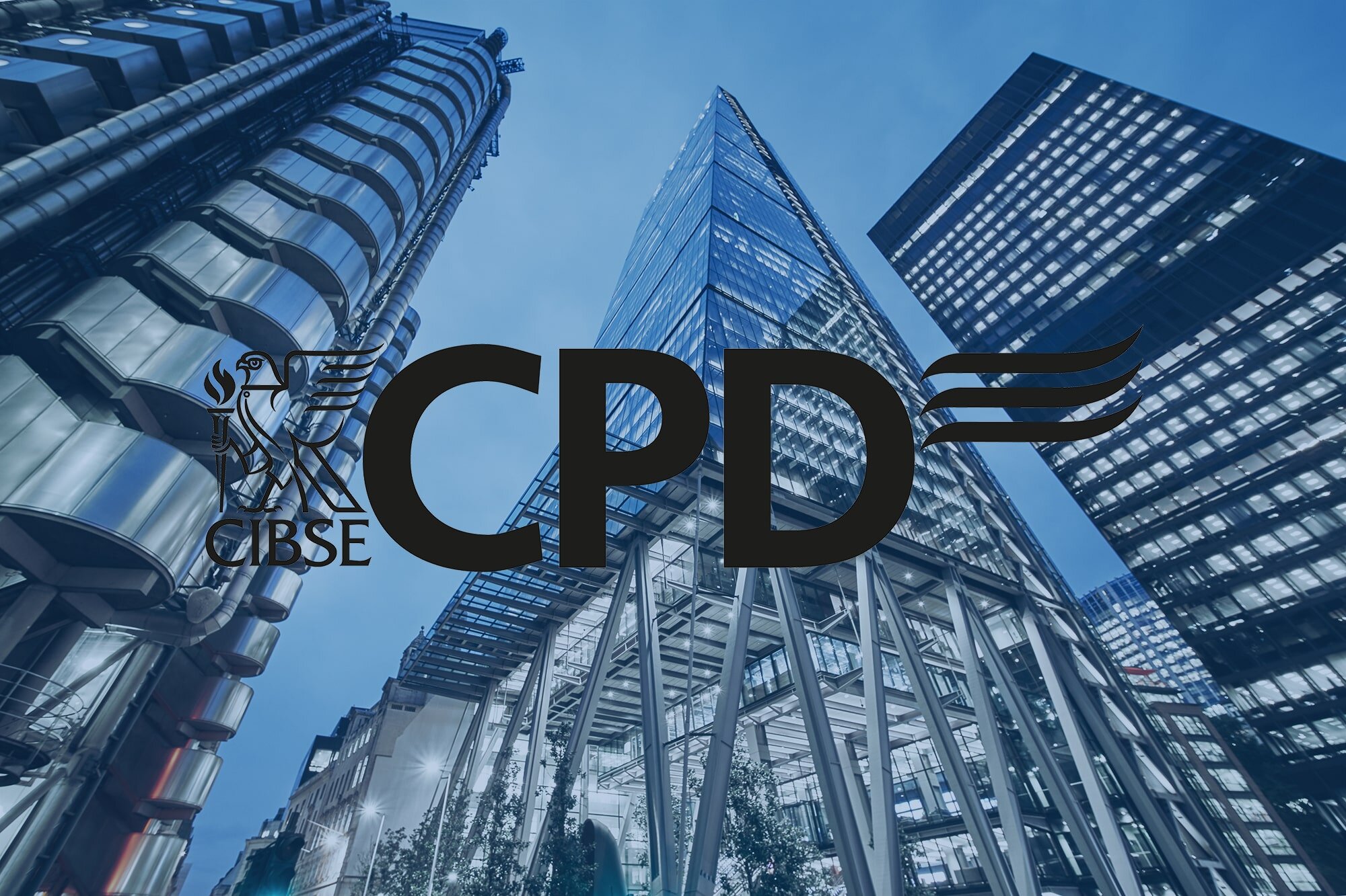 London high-rise building exterior with lighting design highlighted for a CIBSE CPD presentation