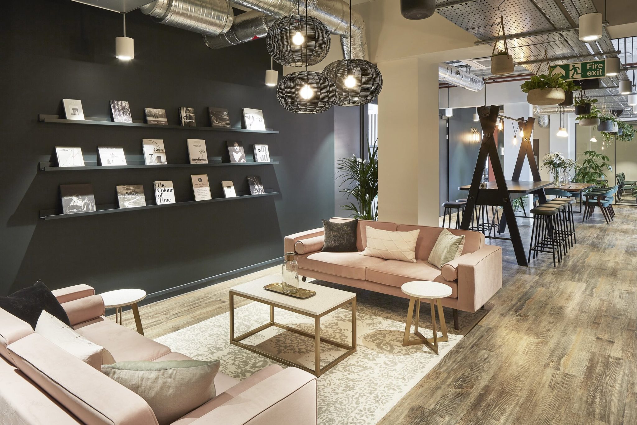 Fast-paced office lighting for a CAT A and CAT B design led fitout at Quadrant House, Reading.