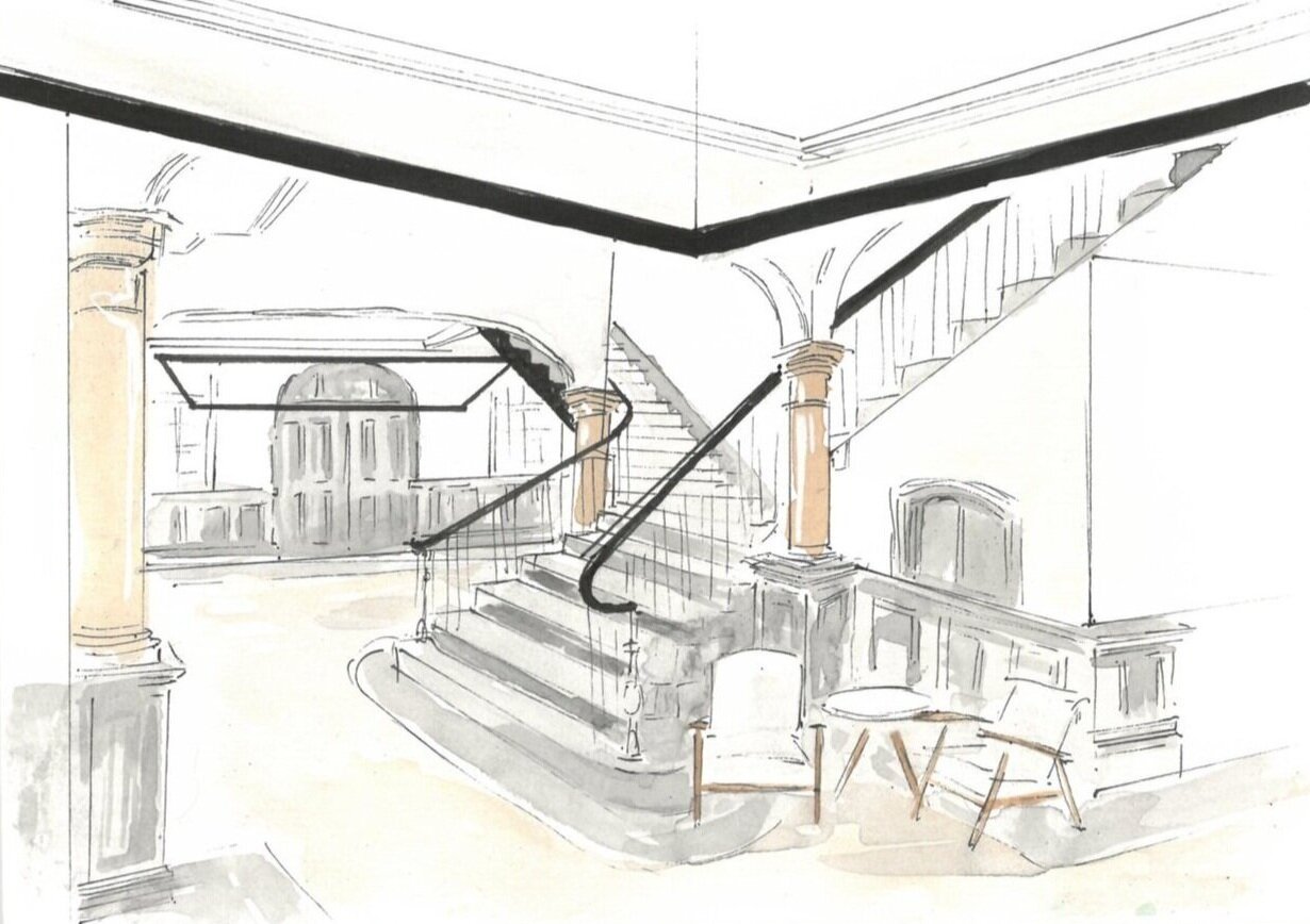 Made to measure linear feature lighting for a co-working space at Old Bristol North Baths, Gloucester Road, Bristol.