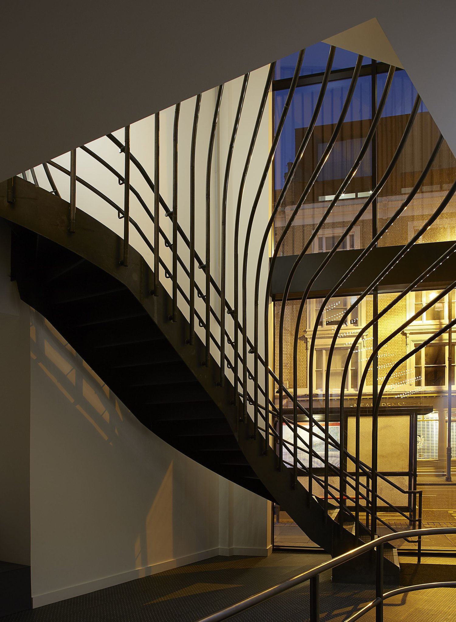 Office lighting for a CAT A refurbishment at 141-143 Shoreditch High Street, London.