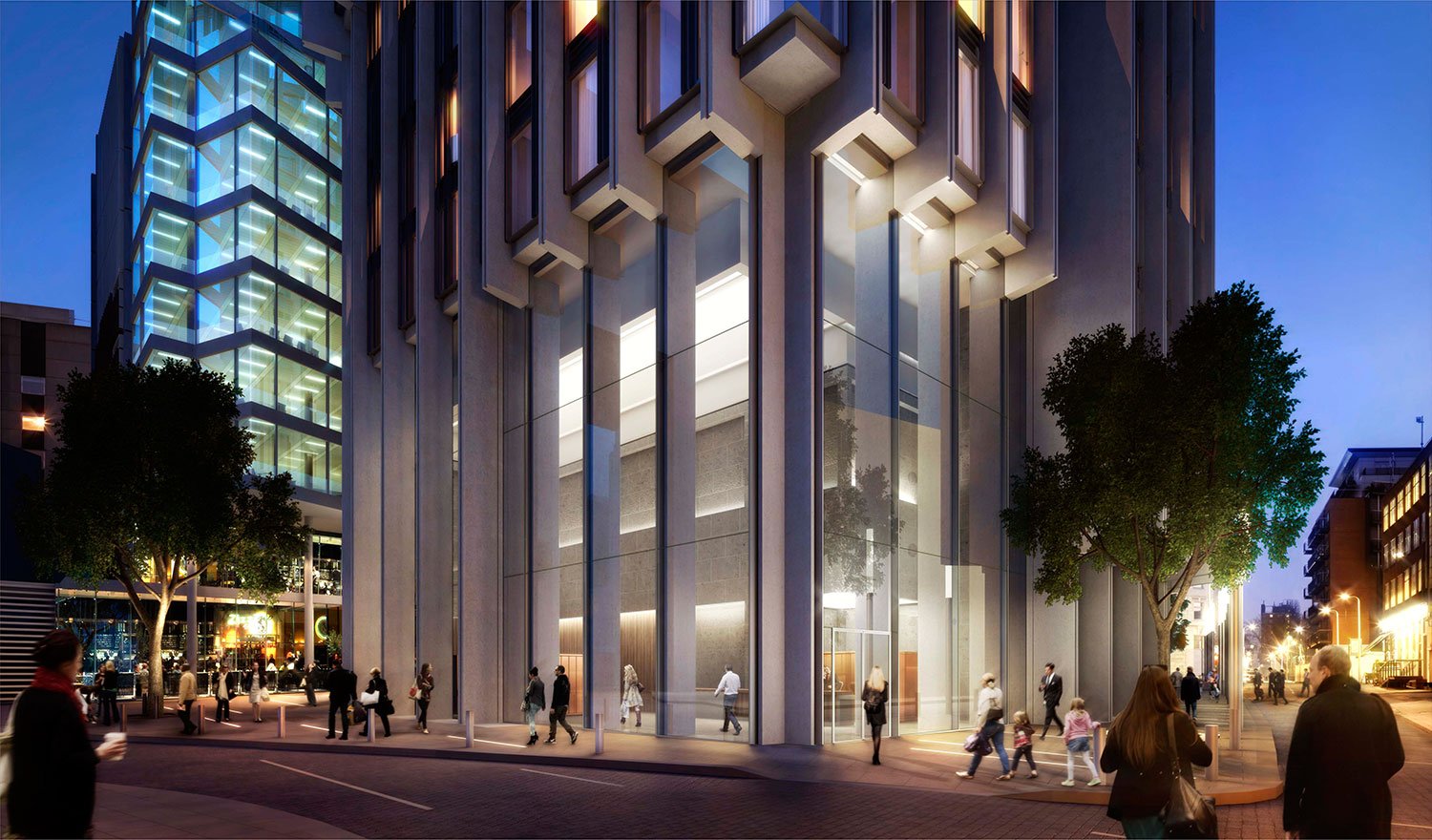 Professional lighting design consultancy for South Bank Tower, London