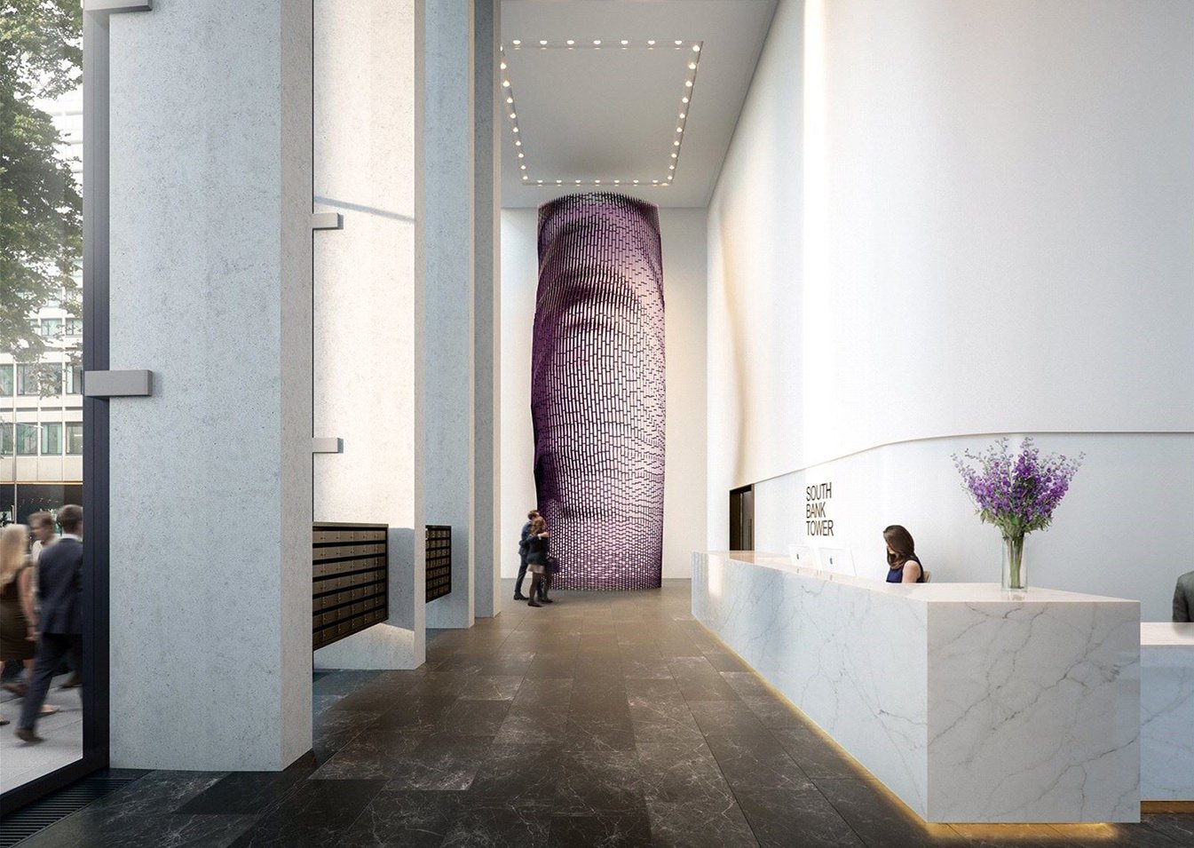 Professional lighting design consultancy for South Bank Tower, London