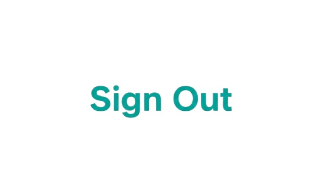 Sign Out
