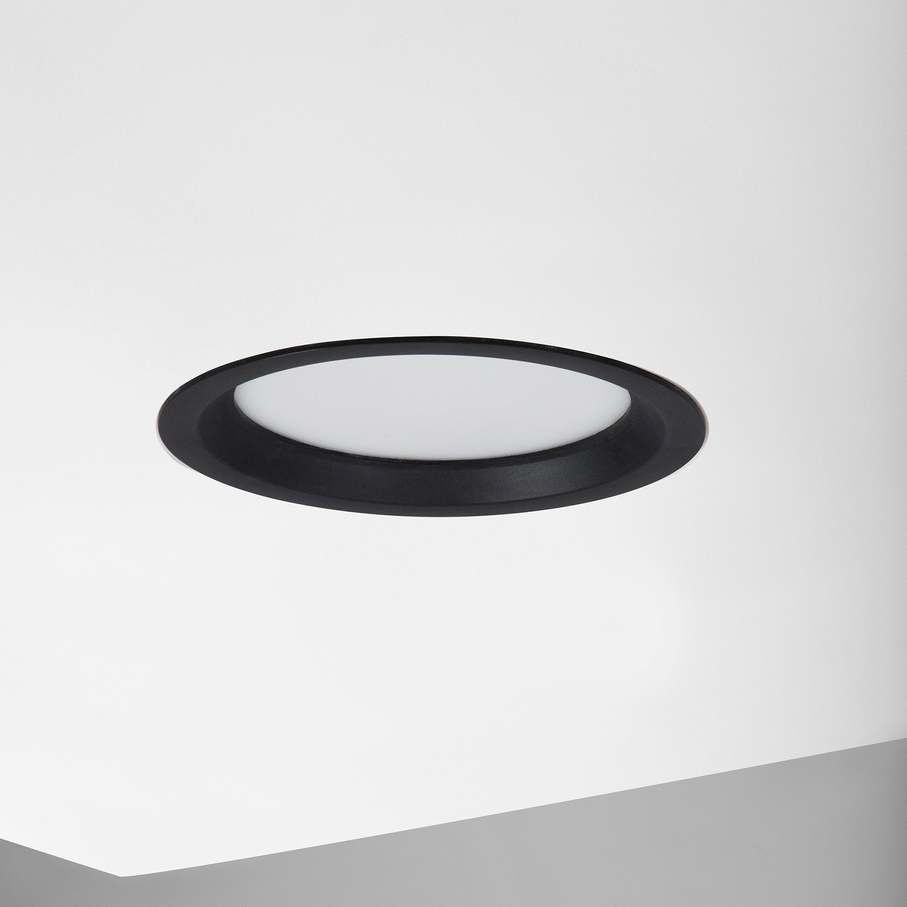 Black Recessed Downlighter