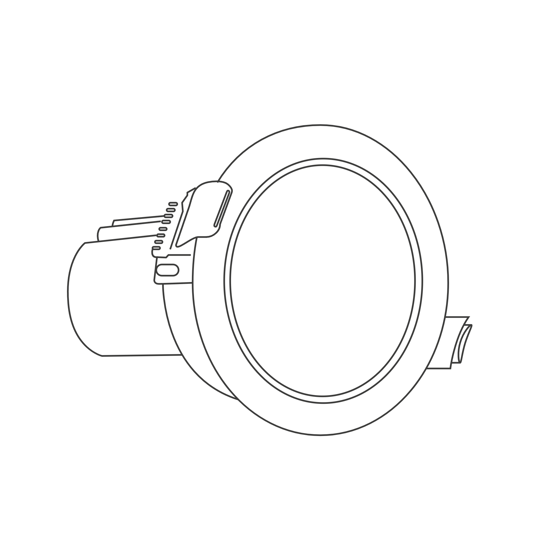 Chiara halo technical drawing