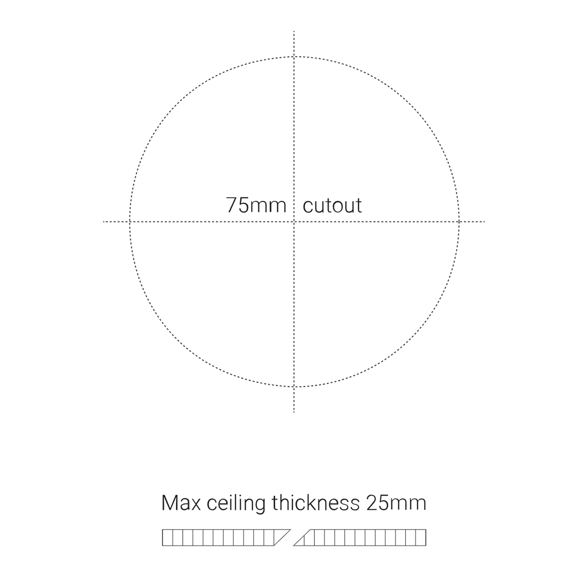 Chiara halo technical drawing