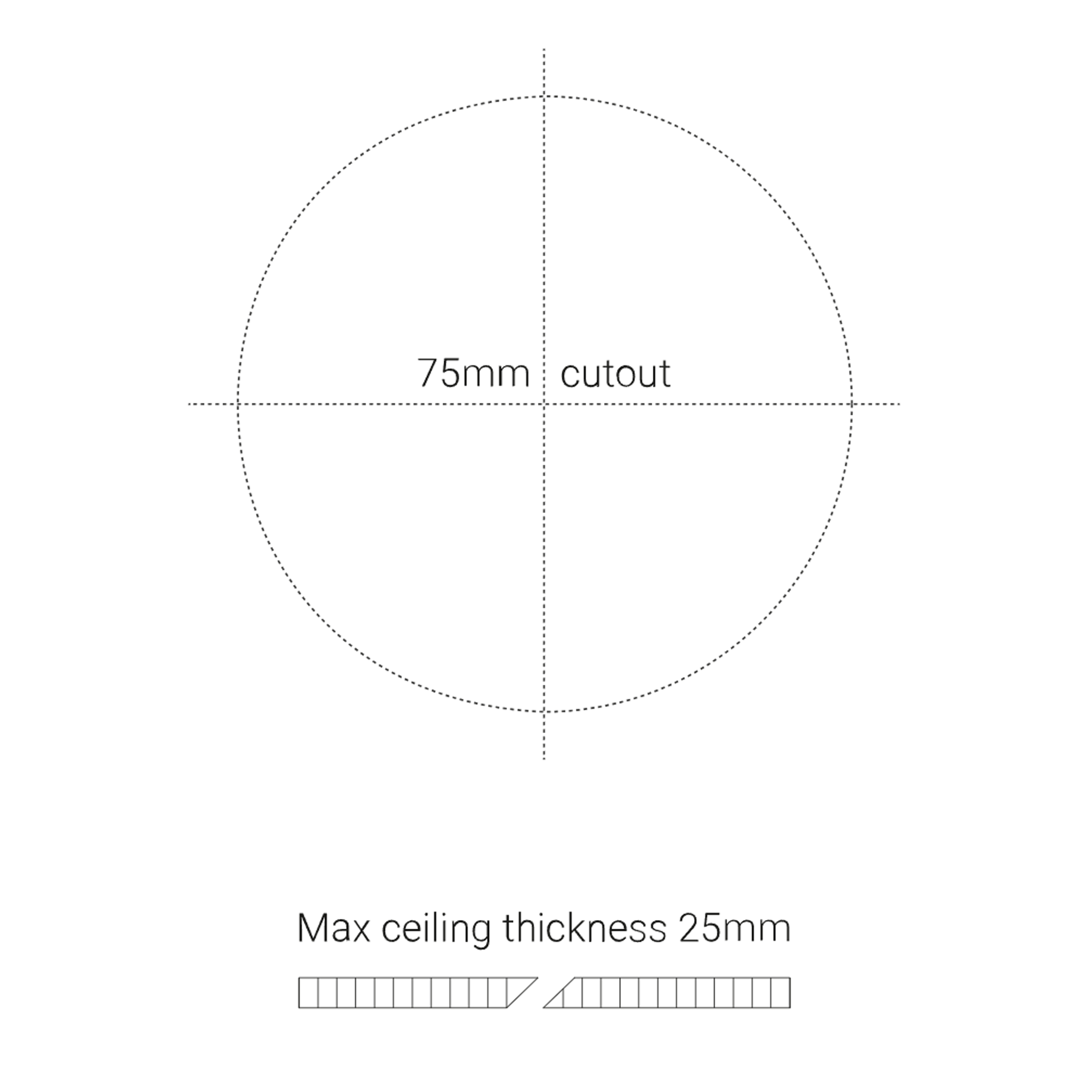 Chiara snoot technical drawing