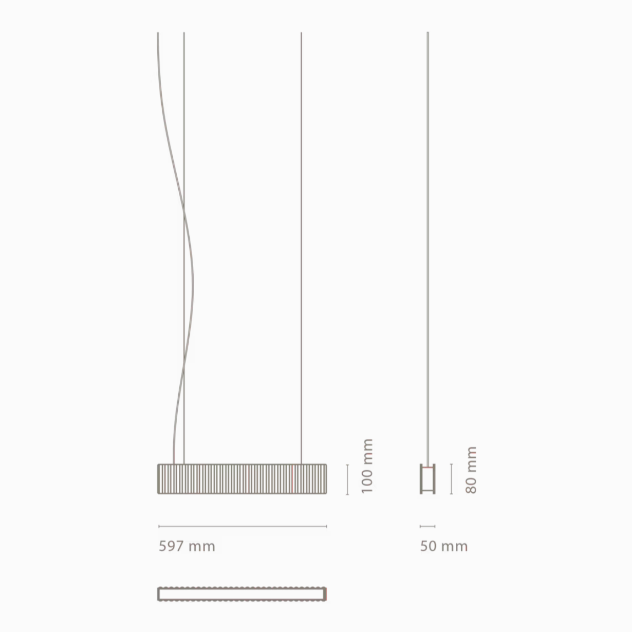 Dune suspended technical drawing