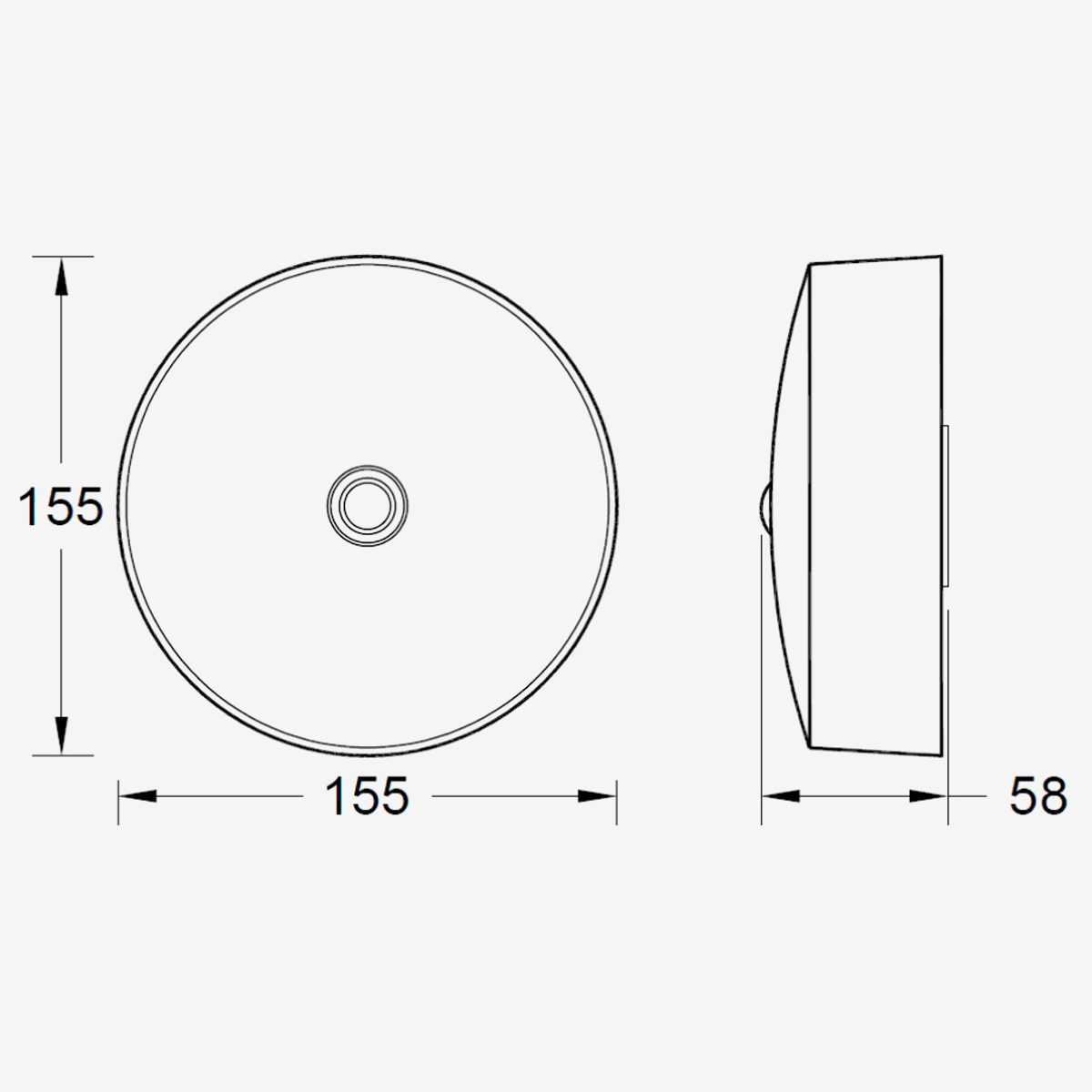 Eddy surface technical drawing