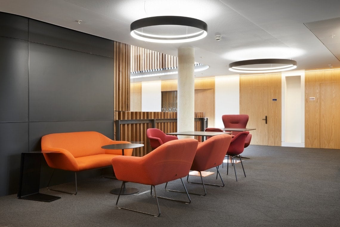 Lighting for breakout spaces