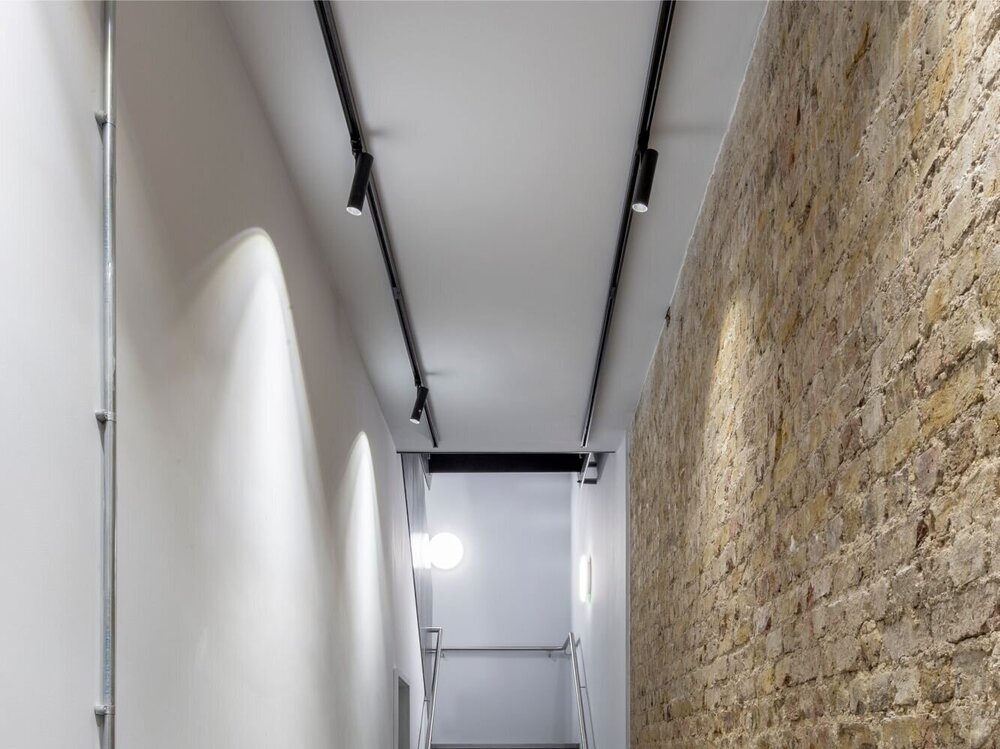 CAT A office fitout using PIR sensors at 42-44 Gerrard Street, London.