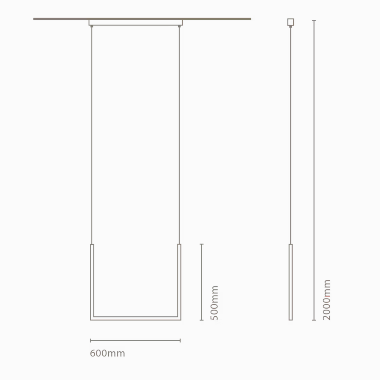 Mobile 600 technical drawing