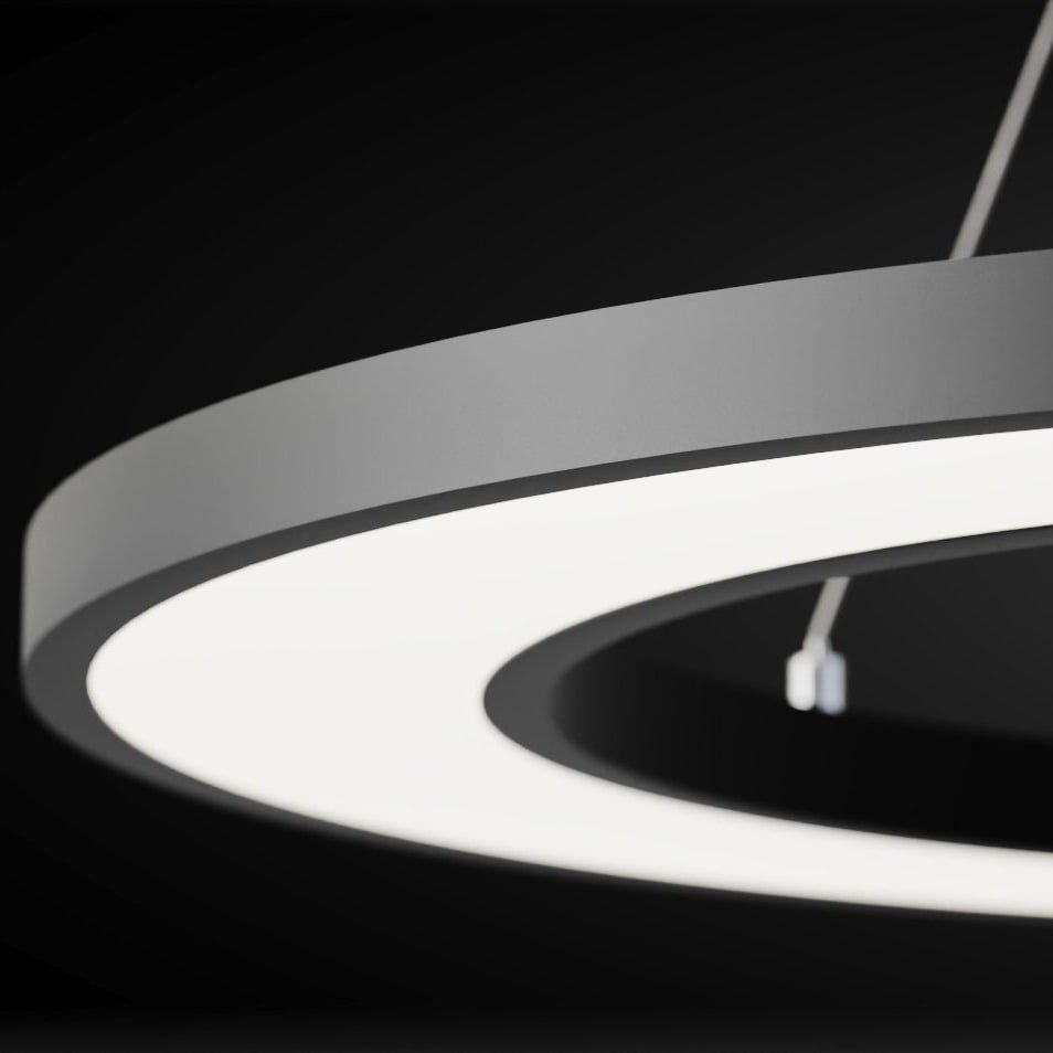 Rom Suspended Black with Black Background 2