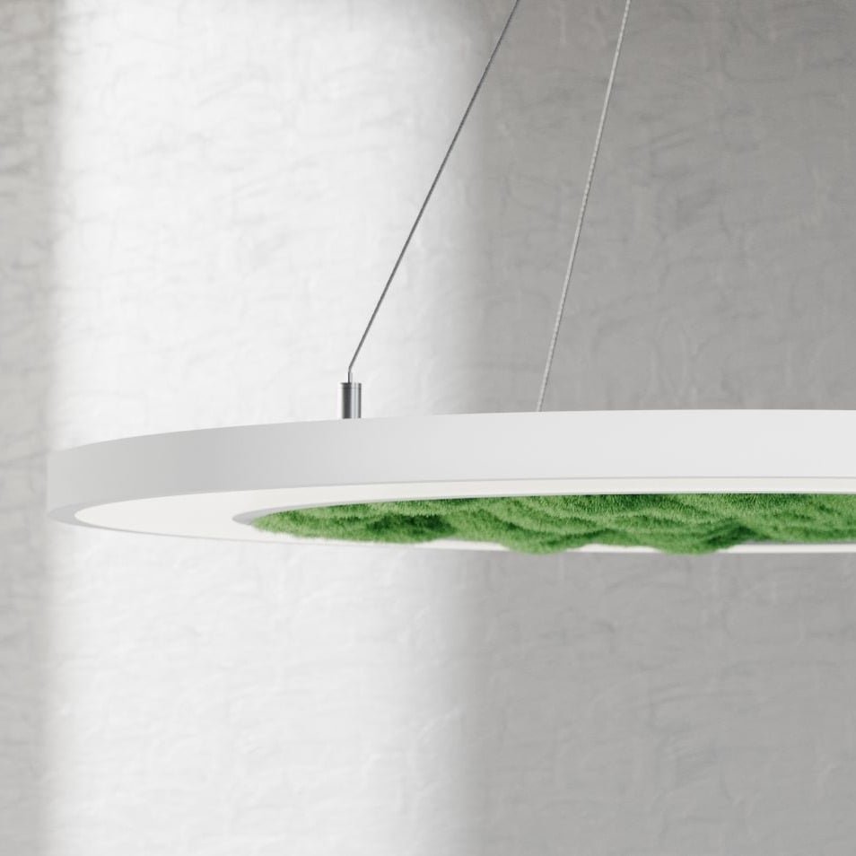 Rom Suspended White with Moss 3
