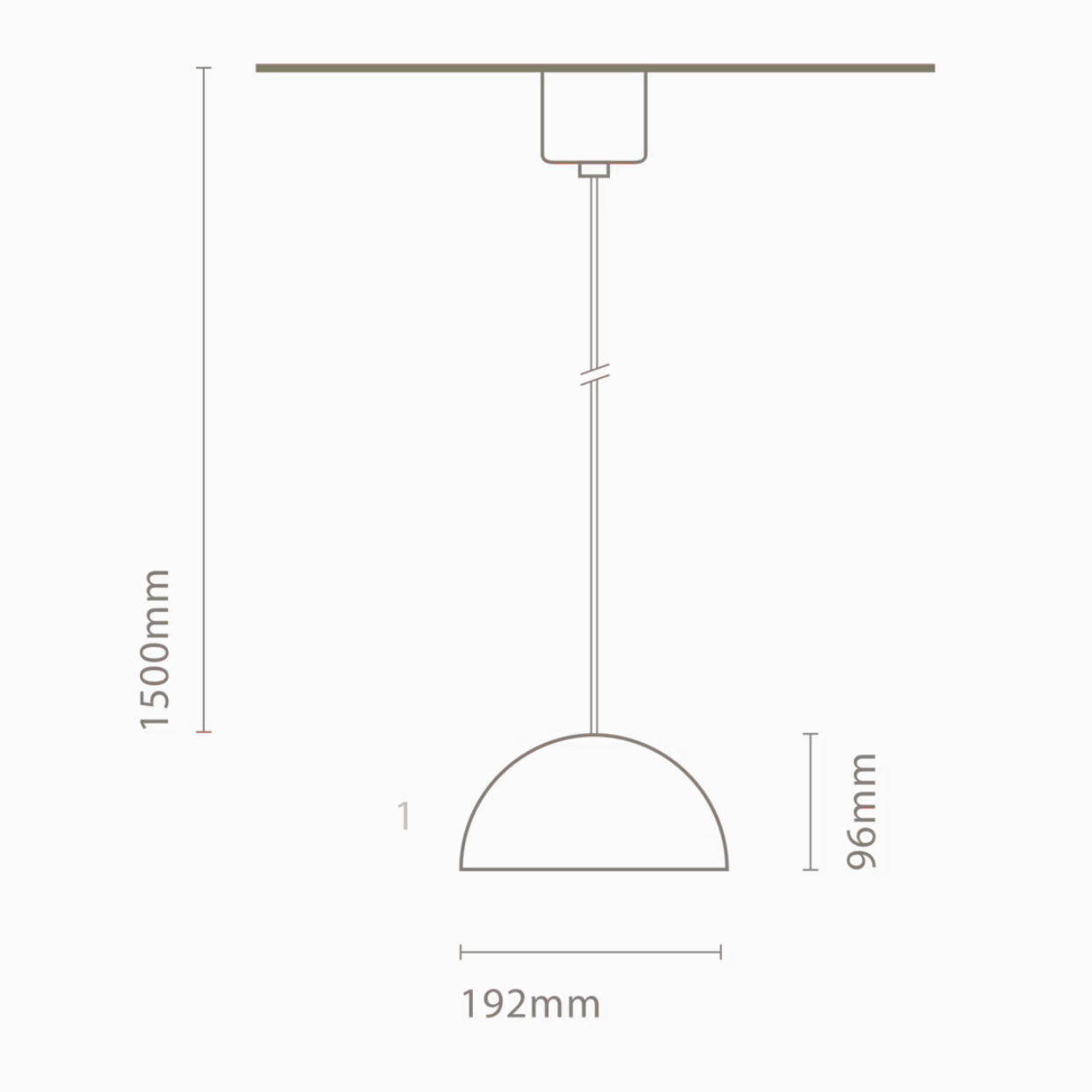 Tires suspended technical drawing