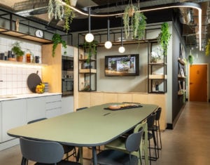 High-spec-office-fitout-kitchen-area