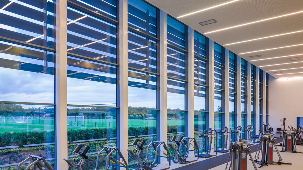 recessed-lighting-gym