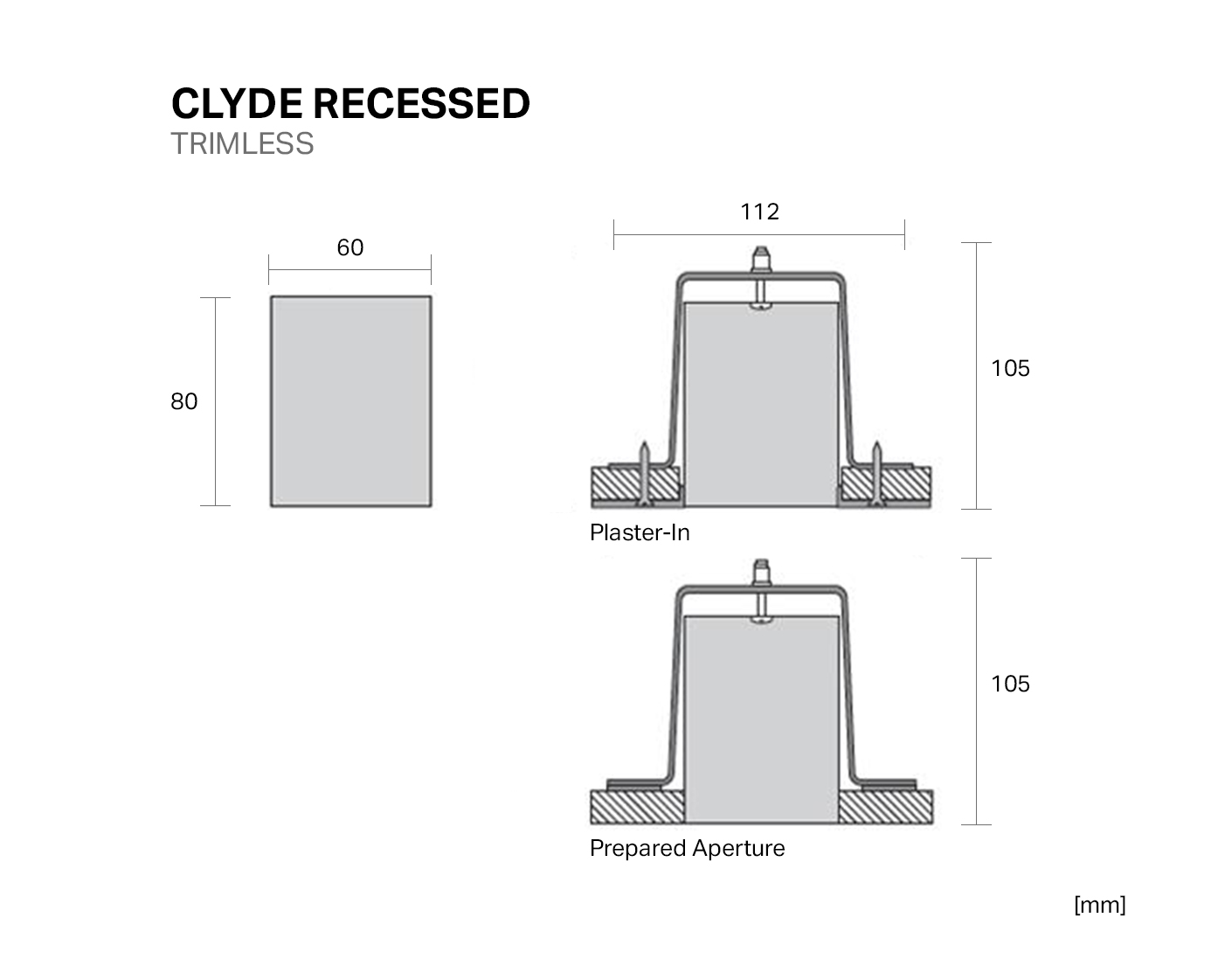CLYDE-recessed-trimless-technical-drawing