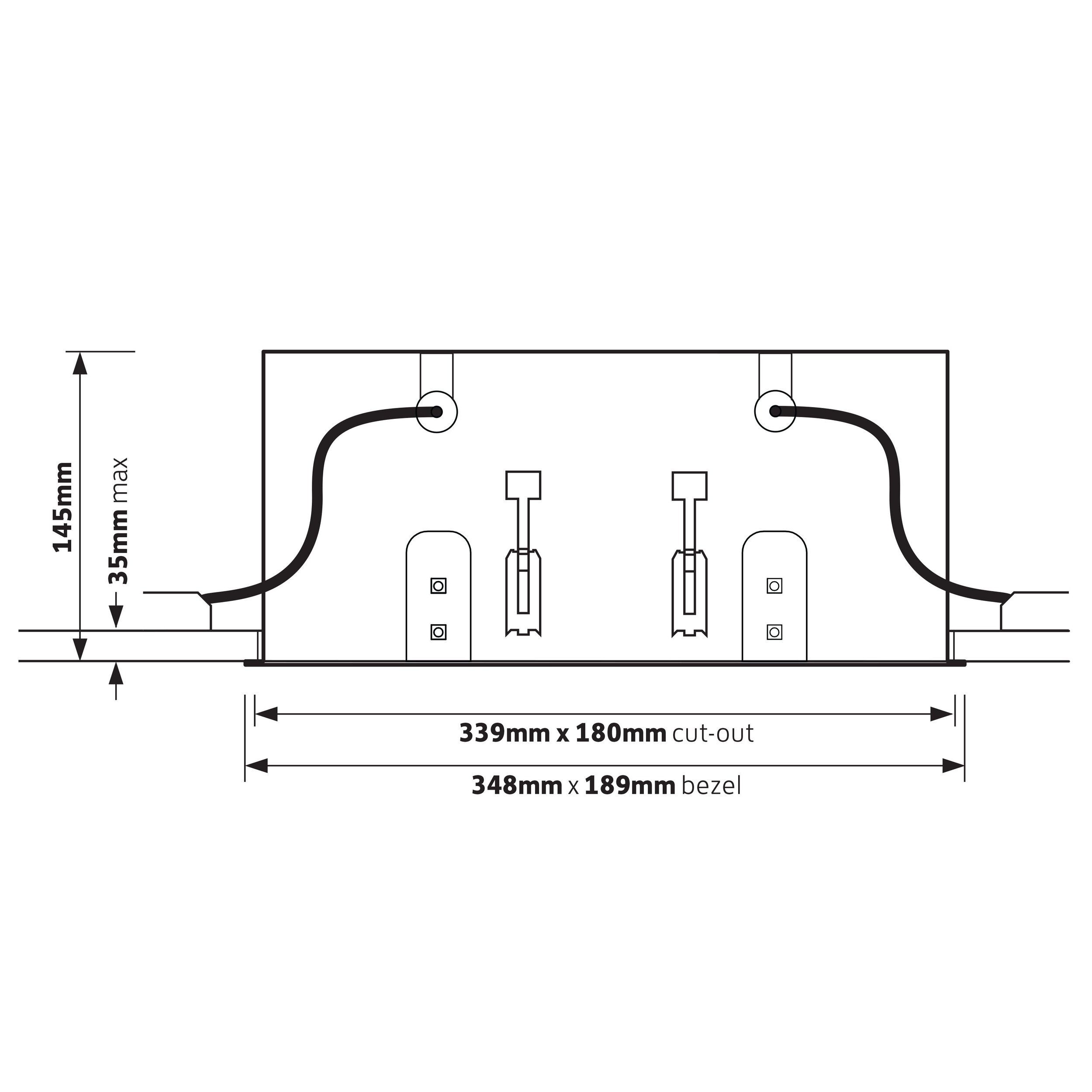 Frome-2-module-downlight-tech-drawing