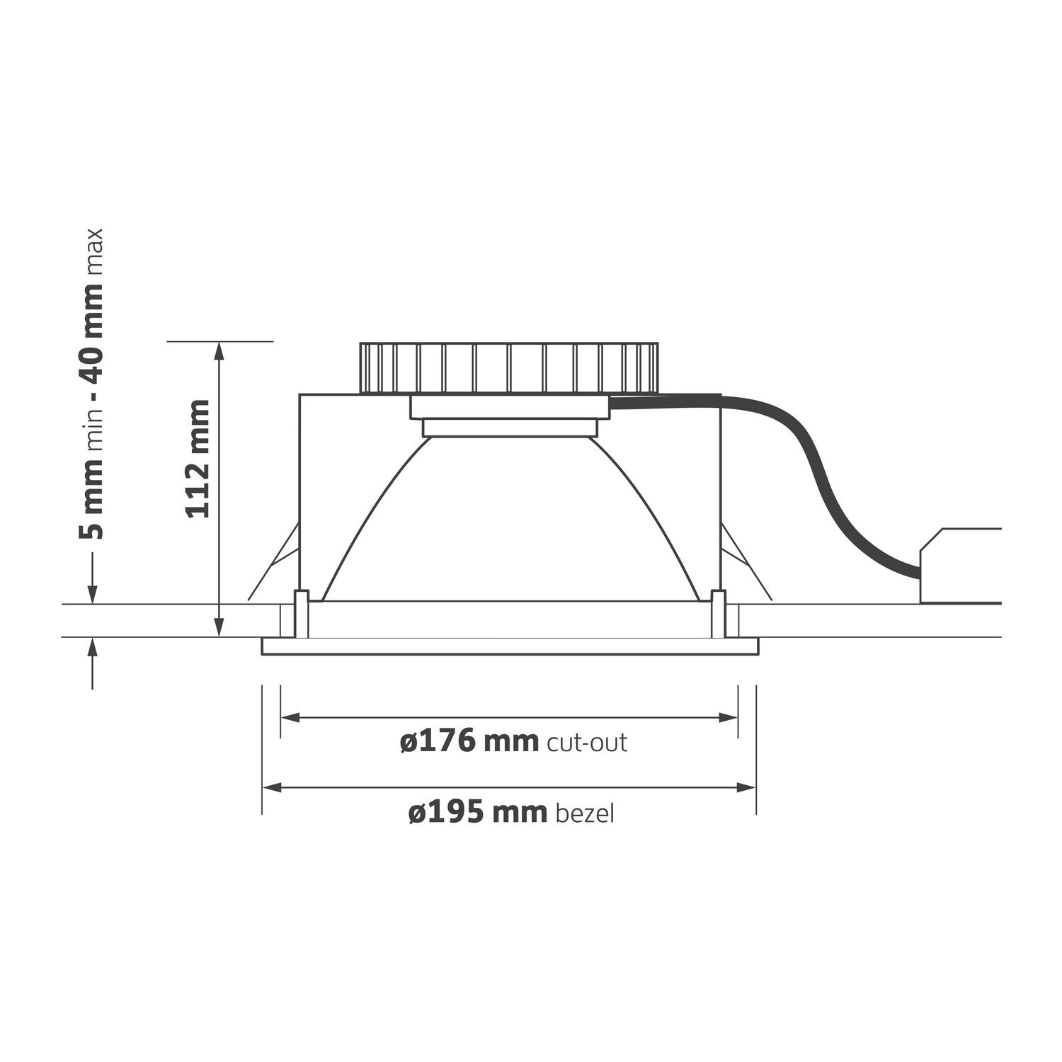 downlight-technical-drawing