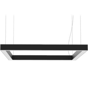 Suspended square luminaires